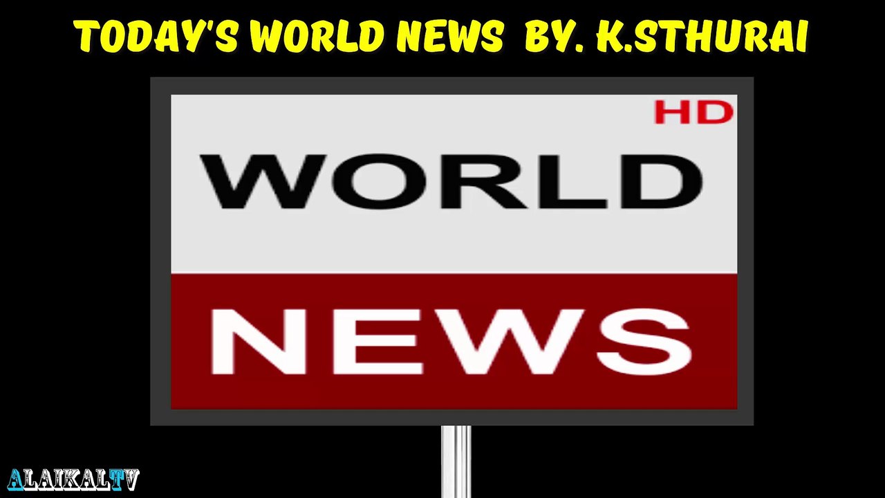Today's World News. 30.10.16 - By. K.S.Thurai