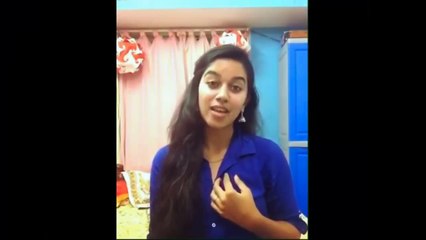 Mirnalini Ravi Dubsmash, Cute Face Expression, Queen of Dubsmash Mrinalini
