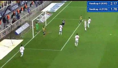 Fenerbahce 5 - 0 Karabükspor - Jeremain Lens Goal