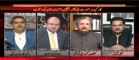 Your party running instead defending your govt 200 members of your party no one want to come on show - Nadeem Malik