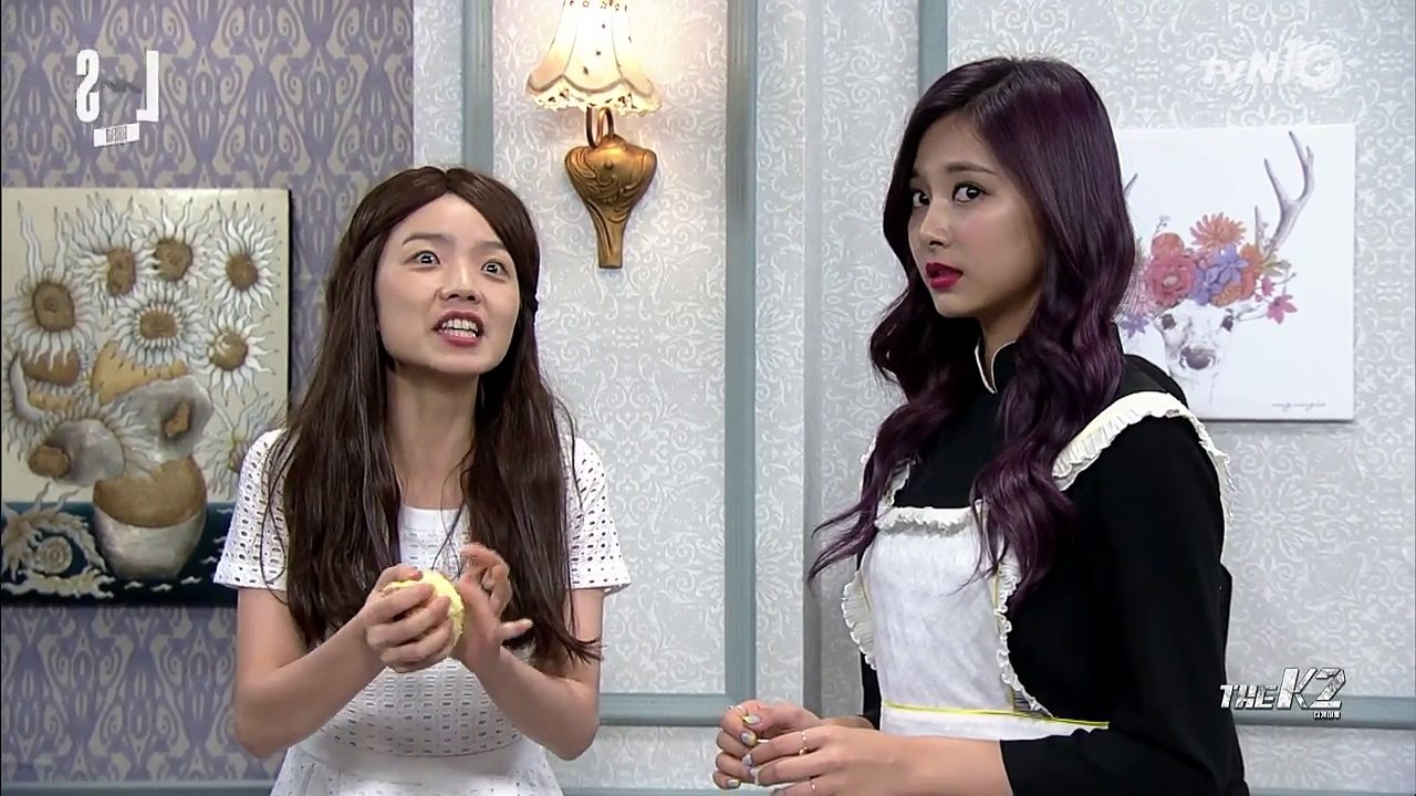 Tzuyu cameo in K2 - SNL KOREA 8 [더케이투] 세윤♥쯔위, 몰래 한 사랑 161029 EP.9
