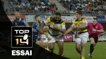 TOP 14 ‐ Essai Uini ATONIO (SR) – Montpellier-La Rochelle – J9 – Saison 2016/2017