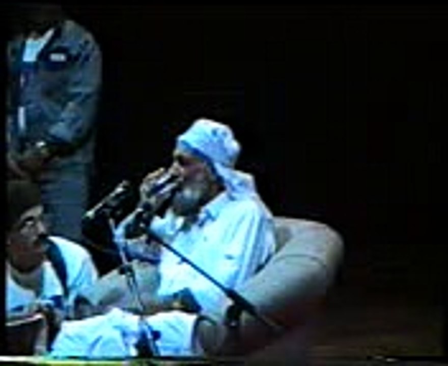 HIS HOLINESS Hazarat RIAZ AHMAD GOHAR SHAHI addressing In Foreign Tour Bedford U K part 6