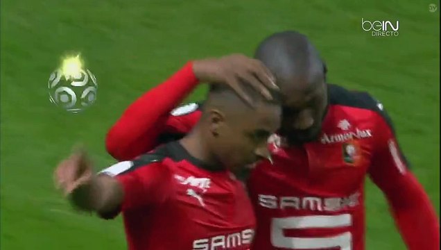 1-0 Wesley Saïd Goal France Ligue 1 - 30.10.2016 Stade Rennais 1-0 FC Metz