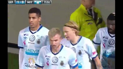 Dioh Williams Goal - Gefle 1 - 0 Malmö & Sweden Allsvenskan 30/10/2016 HD