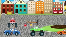Cartoons for Children - Excavator, Crane, Truck & Diggers: Truck Videos for Kids