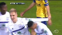 GOAL (1:0) Waasland-Beveren vs Anderlecht
