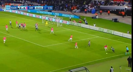 Leo Matos Goal - PAOK	1-0	AEK Athens FC 30.10.2016