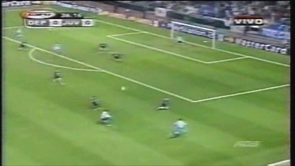 اهداف مباراة ديبورتيفو لاكورنيا و يوفنتوس 1-0 2004