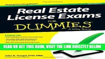 [PDF] Real Estate License Exams For Dummies Popular Online