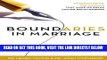 [PDF] Boundaries in Marriage Full Online