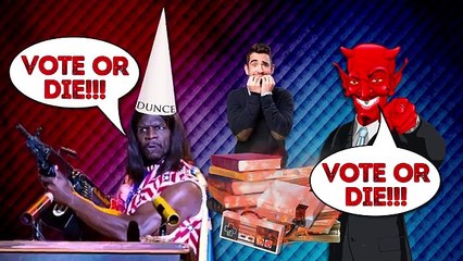 Is It WRONG If You Don't Vote  (Trump vs. Hillary) – 8-Bit Philosophy(360p)