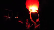 Sky Lantern  Fanush on Diwali (11th Nov,2015)