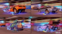 Cars 2 The Video Game SNOT ROD vs ROD TORQUE REDLINE vs BOOST vs DJ 4 Player