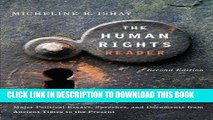 Best Seller The Human Rights Reader: Major Political Essays, Speeches and Documents From Ancient