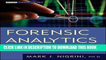 Ebook Forensic Analytics: Methods and Techniques for Forensic Accounting Investigations Free