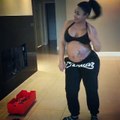 Blac Chyna Dances with HUGE Baby Bump!