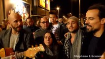 Les 3 Mousquetaires - Concert improvisé devant le Palais des Sports (30/10/2016)