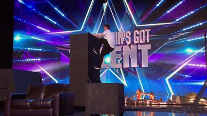 Matt McCreary is running the show - Audition Week 1 - Britain's Got Talent 2016