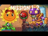 Plants vs. Zombies Heroes - Mission 1: Impfinity's Wild Ride 1-2 [4K 60FPS]