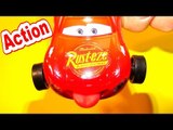 Pixar Cars Unboxing New ACTION Lightning McQueen with Hawk McQueen Piston Cup McQueen, and Mater