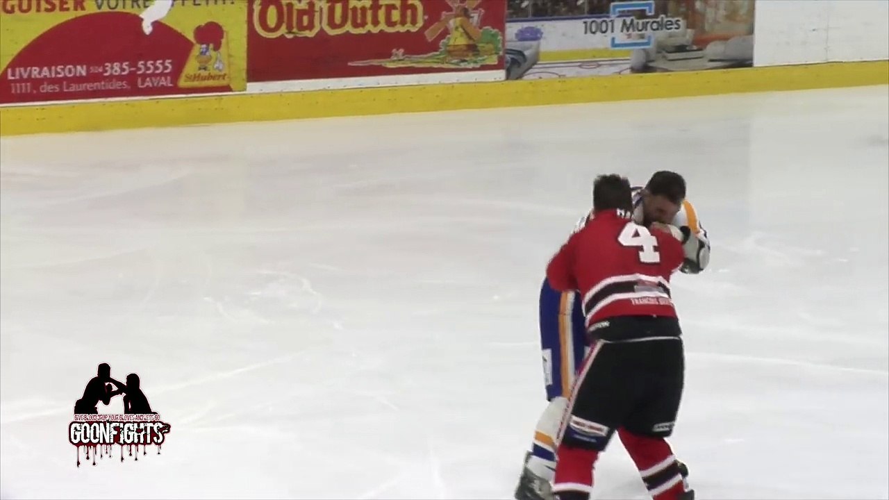 Ice Hockey Match Ends in Mass Brawl in Canada