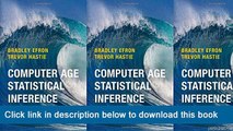 (o-o) (XX) eBook Download Computer Age Statistical Inference: Algorithms, Evidence, And Data Science