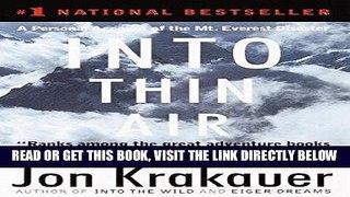 [EBOOK] DOWNLOAD Into Thin Air GET NOW