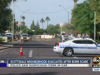 Police investigated possible explosive device near Old Town Scottsdale