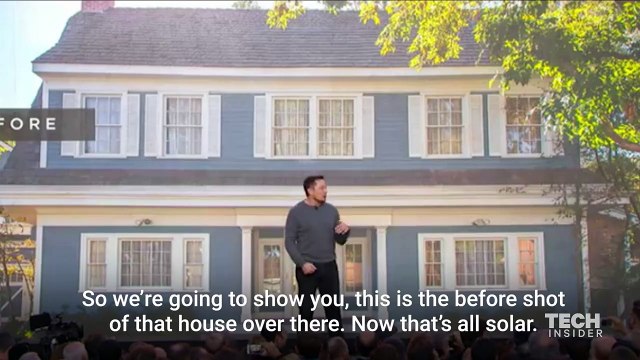 Watch Elon Musk unveil Tesla's solar roof and new Tesla Energy products.