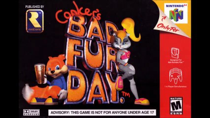 Conker Bad Fur Day N64 Soundfonts Official Main Theme Song Music Video 2016