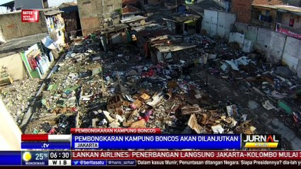 Pembongkaran Kampung Boncos Akan Dilanjutkan