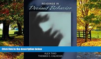 Big Deals  Readings in Deviant Behavior (4th Edition)  Best Seller Books Most Wanted