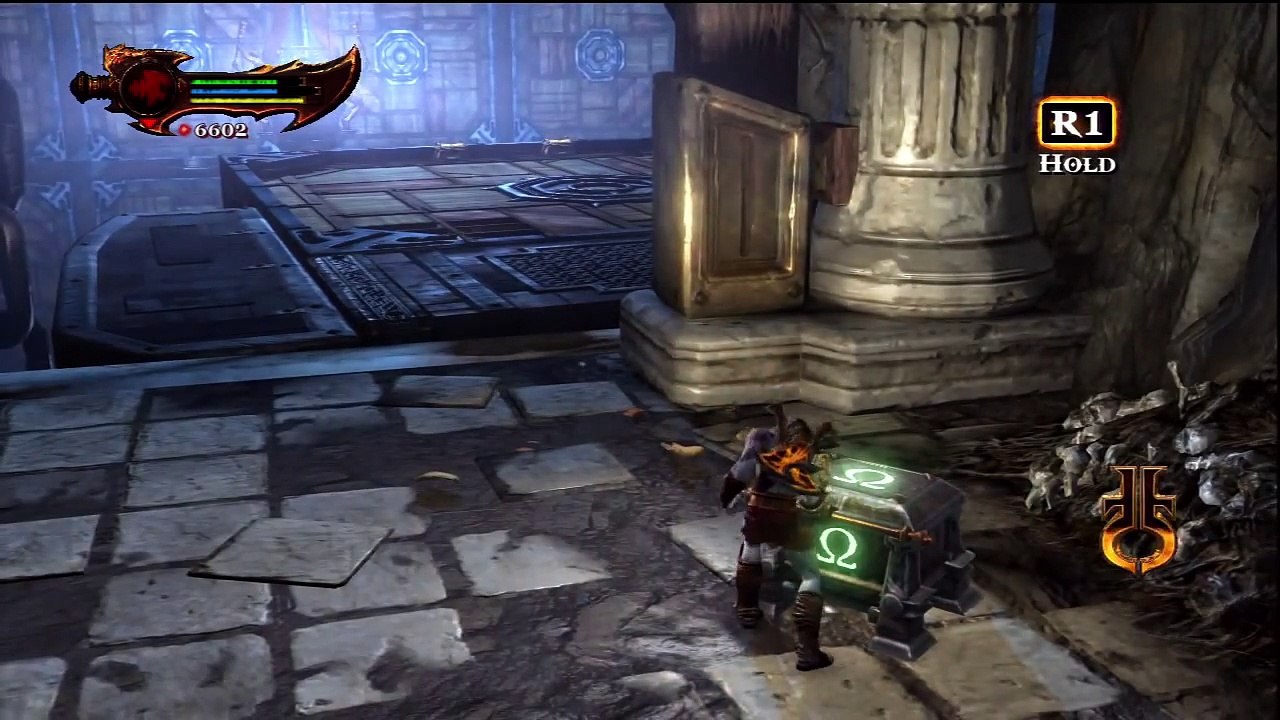 God of war 3 - Guia en español (parte 15) (barra amarilla completa 100%) (modo titan)