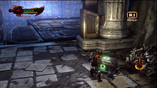 God of war 3 - Guia en español (parte 15) (barra amarilla completa 100%) (modo titan)