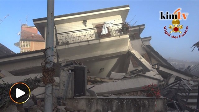 Itali dilanda gempa dahysat, penduduk masih trauma