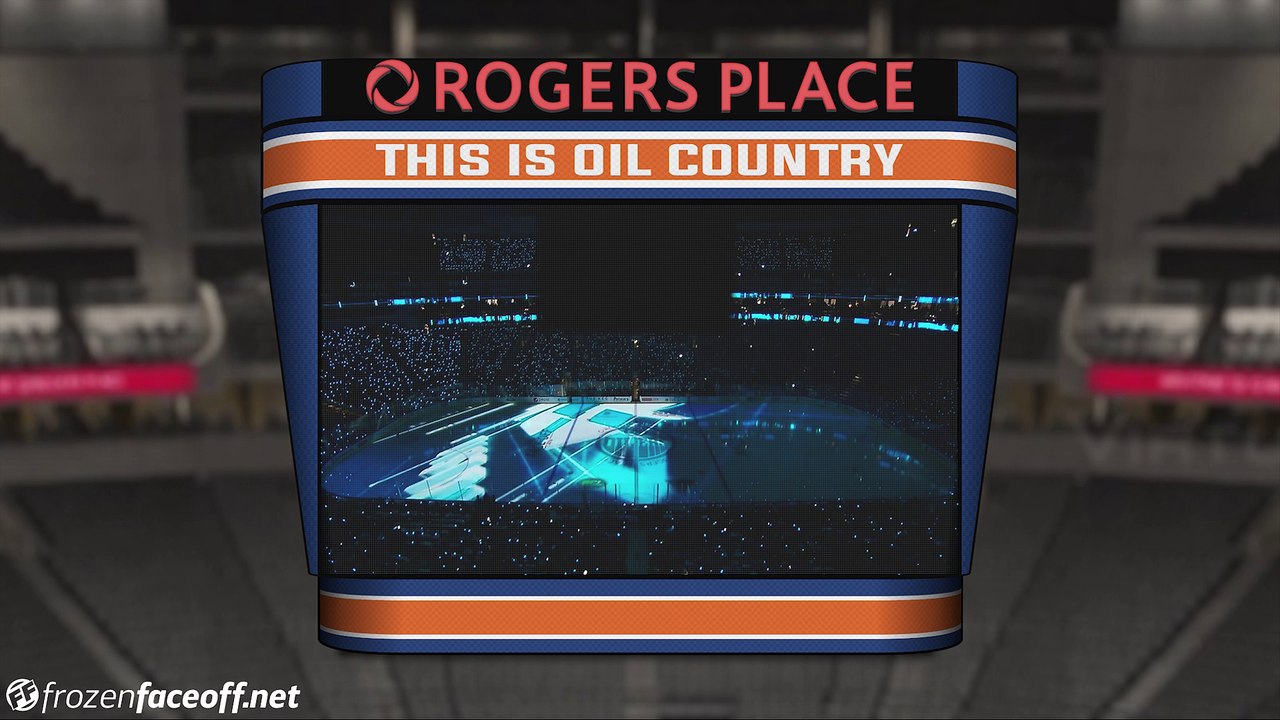 Edmonton Oilers Scoreboard - Welcome To Rogers Place