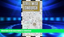 FAVORIT BOOK Streetwise Edinburgh Map - Laminated City Center Street Map of Edinburgh, Scotland