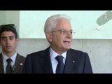 Israele - Dichiarazione del Presidente Mattarella al Memoriale dell'Olocausto (30.10.16)