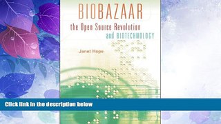 Big Deals  Biobazaar: The Open Source Revolution and Biotechnology  Full Read Most Wanted
