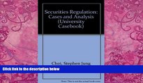 Books to Read  Securities Regulation: Cases and Analysis (University Casebook)  Best Seller Books