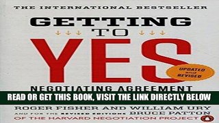 [FREE] EBOOK Getting to Yes: Negotiating Agreement Without Giving In BEST COLLECTION