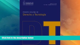 Big Deals  Revista Chilena de Derecho y TecnologÃ­a Vol. 1 Nro. 1 (Spanish Edition)  Full Read