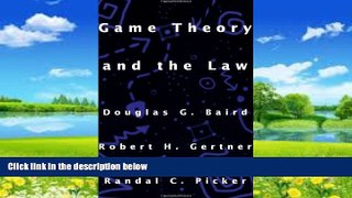 Books to Read  Game Theory and the Law  Full Ebooks Most Wanted