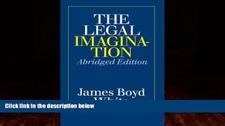 Books to Read  The Legal Imagination  Full Ebooks Best Seller