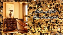 Black and Gold Decor Accessories, A Stylish Interior Design