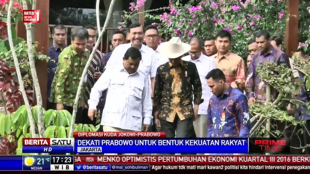 Pertemuan Prabowo-Jokowi Dinginkan Suhu Politik
