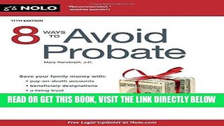 [Free Read] 8 Ways to Avoid Probate Free Online