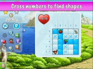 Riddle Stones - Cross Numbers iOS Gameplay