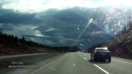 Hailstorm, Okanagan Connector HWY, BC